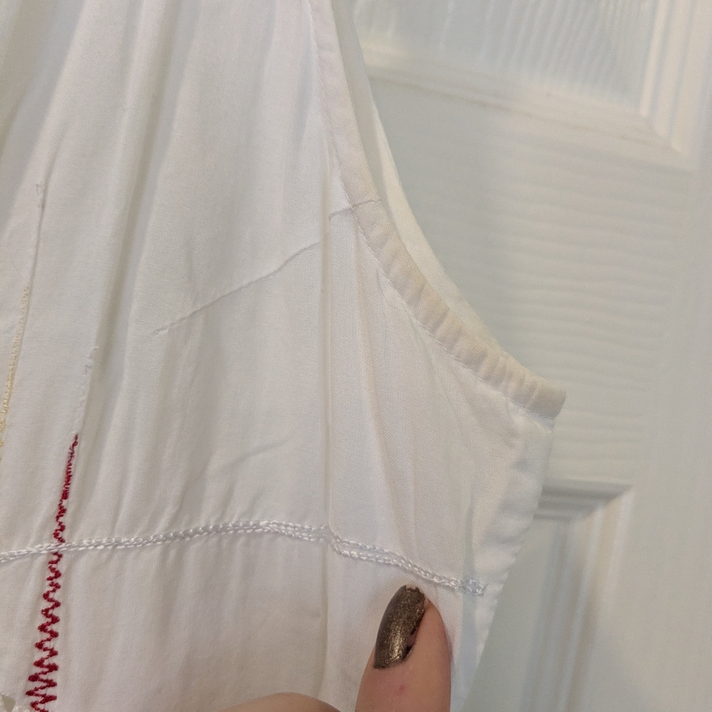 Nataya White Embroidered Maxi Dress - Picture 11 of 16